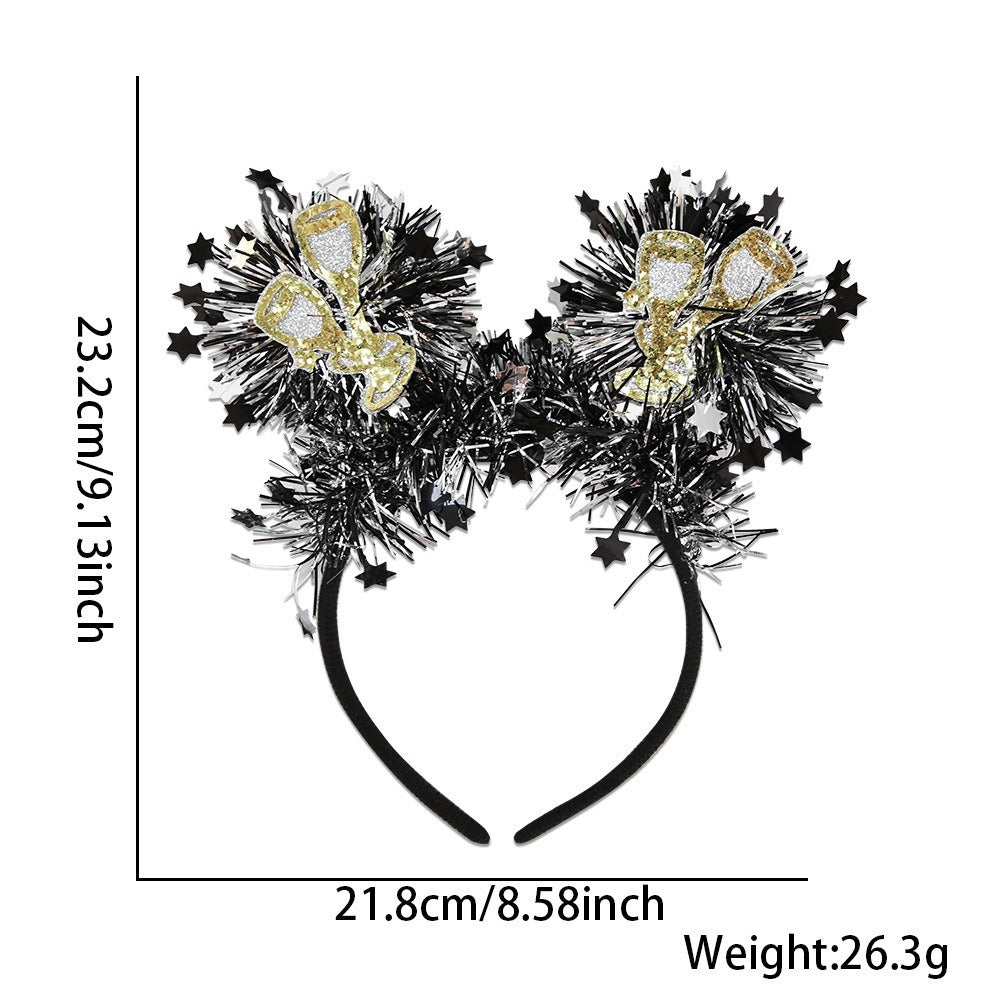 Happy New Year Headband 2025 Party Headband 3c98d220 5243 4be1 99e6 4447d948adbb
