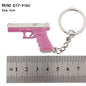 Alloy P92 Model G17 Sand Eagle Left Wheel Keychain 3c9ef797 5d86 4cdb a370 5278c240fca4