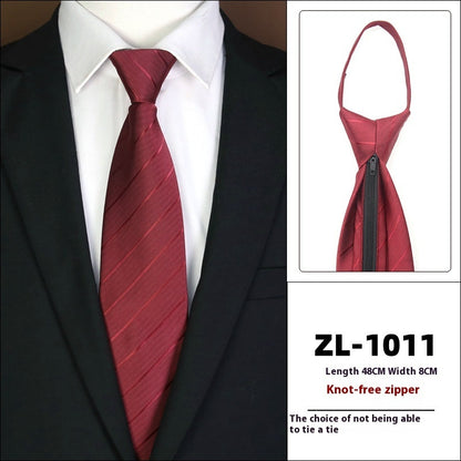 Men's Formal Wear Business Zipper Tie-free 3ca10136 41c6 41af a61f bb29db97d6e2 trans