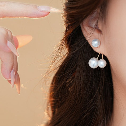 Retro Creative Women's Pearl Cherry Earrings 3cb58a9a 9116 449d 9fe3 cca3153f36f9