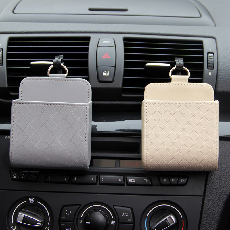 Car Storage And Storage Hanging Bag, Air Outlet Storage Bucket 3cb64c18 6d29 4d7d 9b9d 79a85411982c