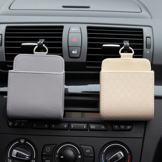 Car Storage And Storage Hanging Bag, Air Outlet Storage Bucket 3cb64c18 6d29 4d7d 9b9d 79a85411982c