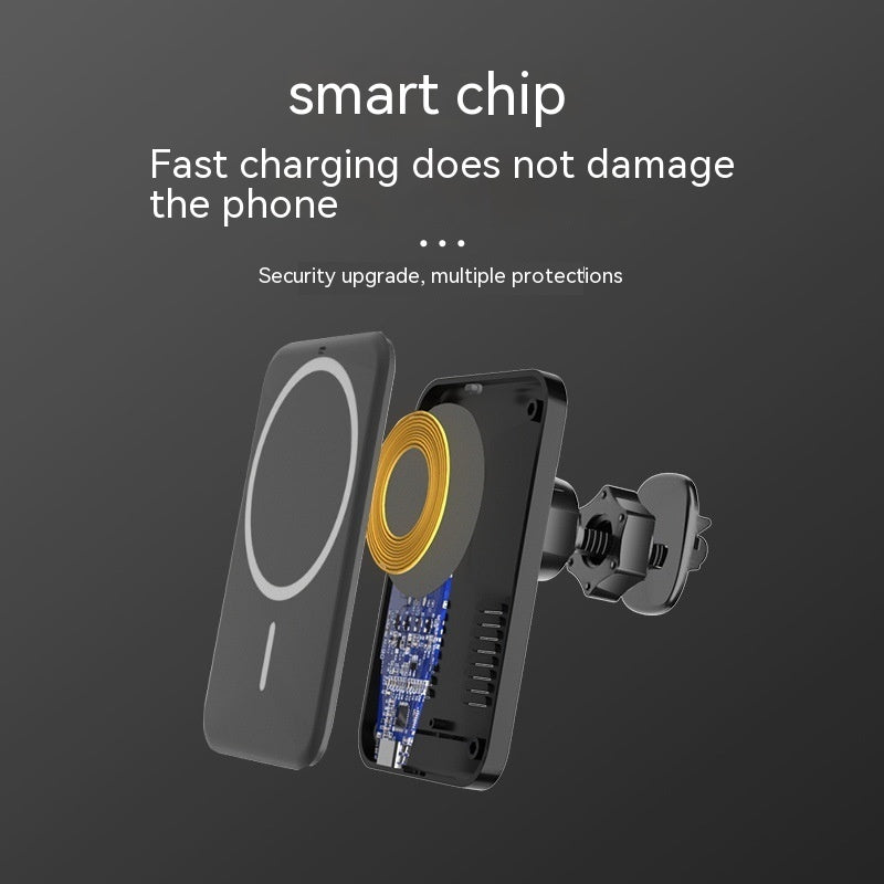 Plastic Car Wireless Charger 15W Fast Charge Applicable - 图片 3