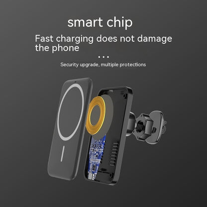 Plastic Car Wireless Charger 15W Fast Charge Applicable - 图片 3