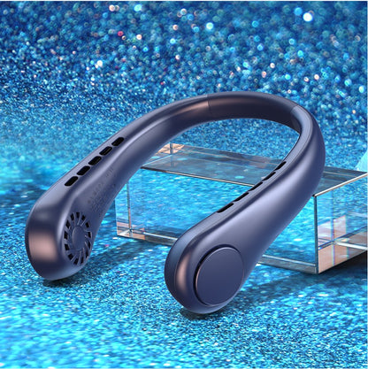 New Mini Neck Fan Portable Bladeless Hanging Neck Rechargeable Air Cooler Mini Summer Sports Fans 3ce53b66 eb0b 4a31 97e1 fbb