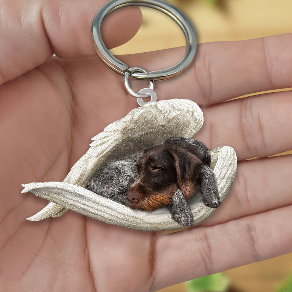 New Unique Dogs And Cats Sleeping Angel Pendant Car Key Ring 3ce60478 c569 4dcb 8986 259548d48917