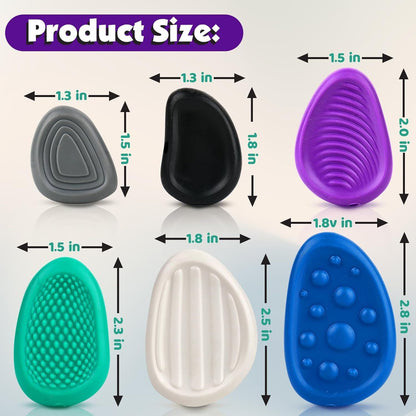 Children's Sensory Stone Texture Soft Worry Stone Children Decompression Toy 3cf28a91 ae0d 4545 b7a8 7b9866b0e7ce