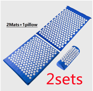 Round Buckle 27 NeedlesAcupuncture Mat, Yoga Mat, Massage Mat 3-Piece Set 3d28f828 a239 40a9 ac75 870fe044b629