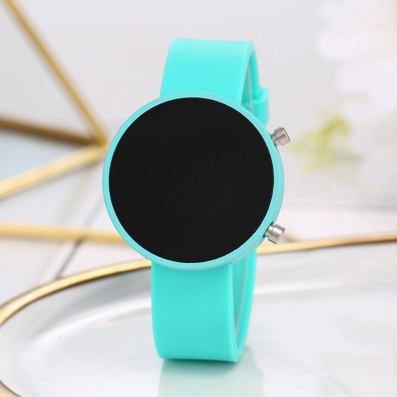 Round LED Cute Fashion Casual Metal Electronic Watch 3d4dacb1 784b 40ca 828f 7b4548eac721