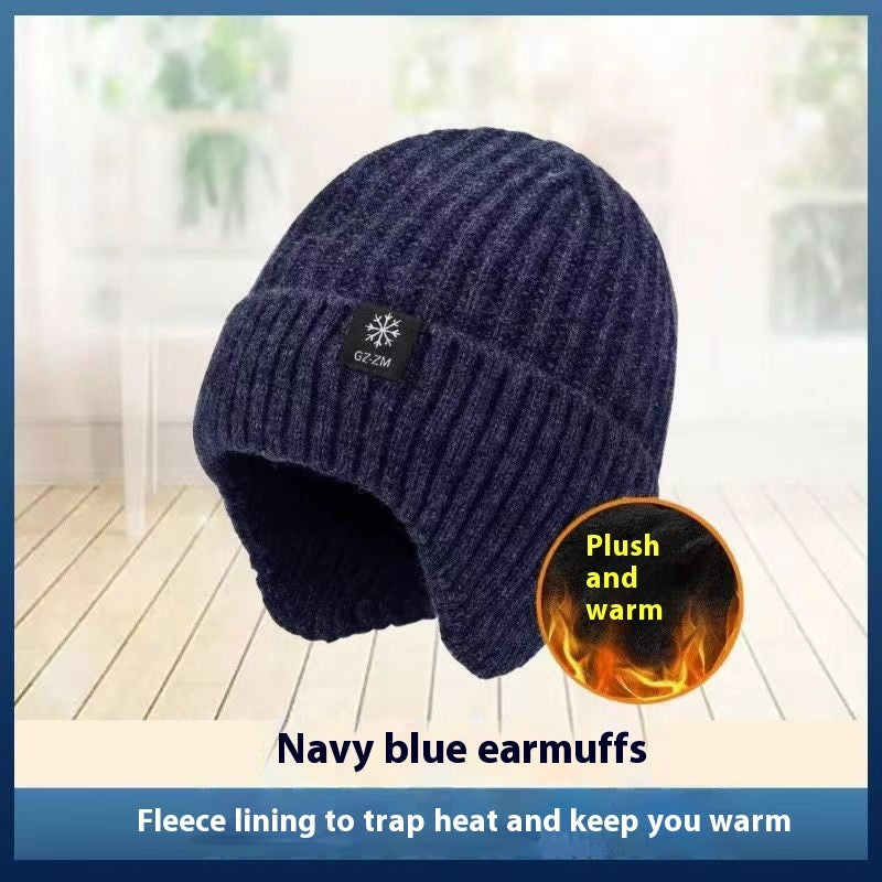 Middle-aged And Elderly People's Hats Men's Winter Warm Wool Hat Ear Protection 3d5ffeb1 010c 44cd 8ed5 cb0e2ed9b350 trans