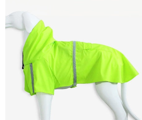 Spring and summer new dog raincoat waterproof cape dog reflective raincoat large dog raincoat 3d60ee24 7944 45ec a1ef 5f21f6d