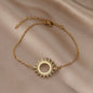 Sun Flower Type Stainless Steel Bracelet 3d6d044b 53b4 4db3 8c8a eaeed58cf5c4