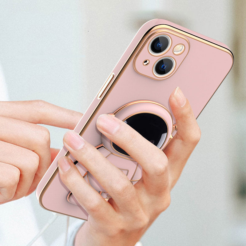 3D Astronaut Phone Case Anti-Drop Electroplating Bracket - HD Wireless Product #3