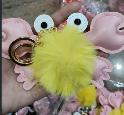 Cartoon Cute Crab Keychain Pendant 3d72b39a c24c 4269 a10a c05ca384fd6f