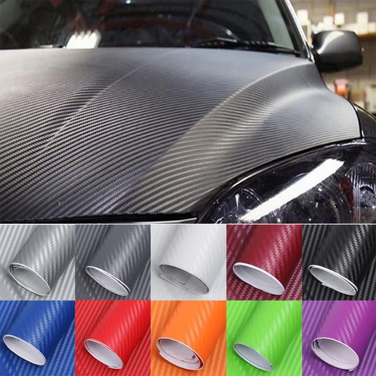 3D Stereo Carbon Fiber Stickers Car Body Interior And Exterior Decoration Change Decoration - HD Wireless Product #1