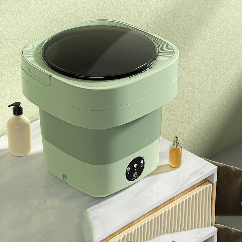 Mini Foldable Washing Machine Portable Mini Socks Underwear Panties Washing Machine Big Capacity 3 Models With Spinning Dry G
