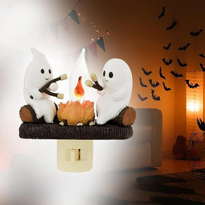 Halloween Ghost Flasher Light Children's Room Resin Craft Ornament 3d91aaa0 cc9d 4372 a6a8 d2abe50bc9d7