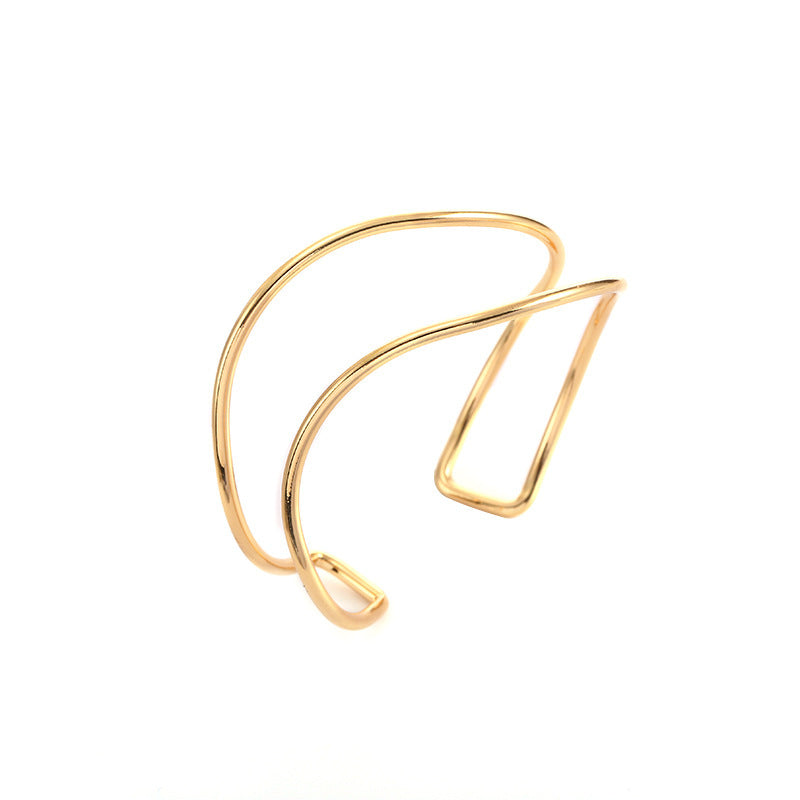 Irregular Gold Wave Bracelet Adjustable 3d9b71a5 6a29 4055 a921 773a4bca5b87