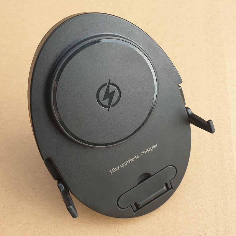 Folding 15W Fast Charging Mobile Phone Holder Wireless Charger - 图片 6