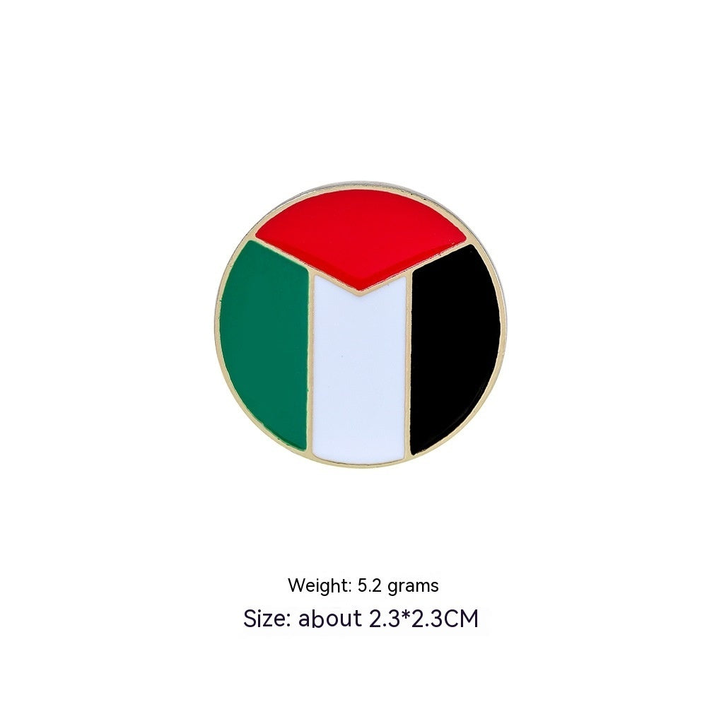 Fashion Simple Free Palestine Flag Brooch 3db9b6ba dd01 4e85 ab68 f55e20f8e2ed trans