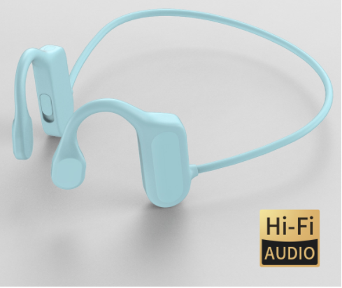 New High-power Bone Conduction Neck-mounted Bluetooth Earphones Without Ear Movement