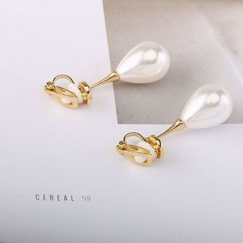 Simple Elegant Pearl Ear Clip Without Pierced Women 3dcbc29f 772f 445b 952d 9b0a64b95024