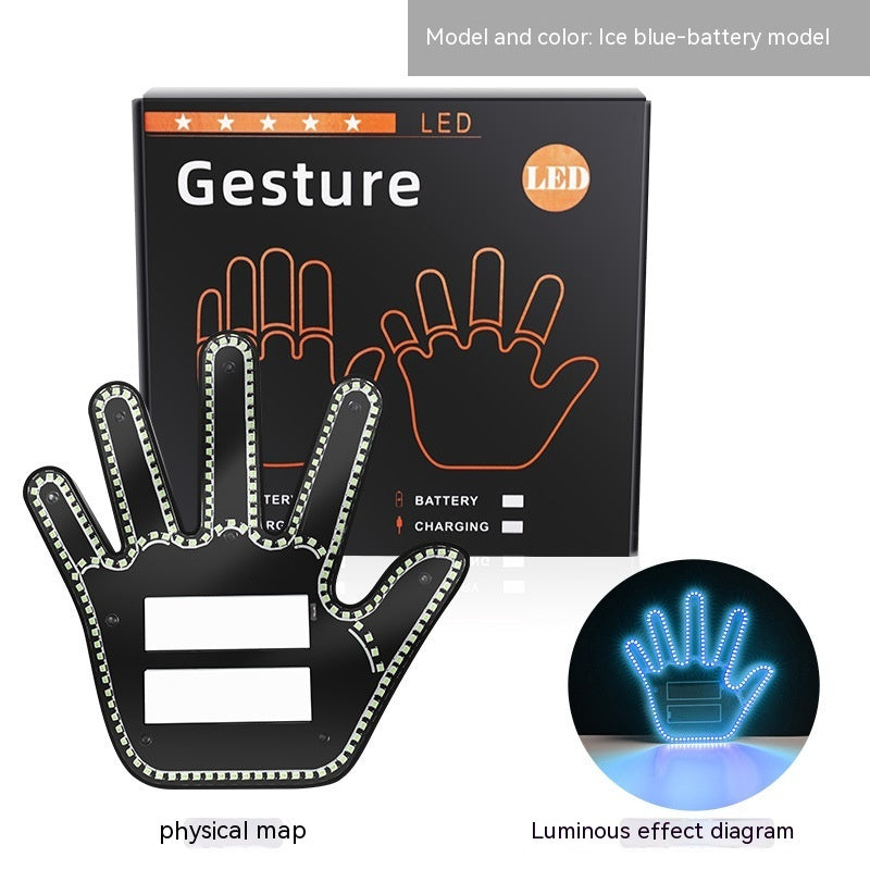 Car Gesture Light Finger Lights Car Multifunction Prompt Warning Light home decor 3dd10151 9887 43f5 96be 93aaba327601 6106ad