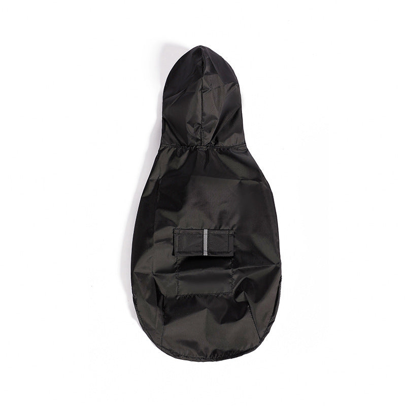 Reflective Large Dog Clothes Windproof When Going Out Hooded Raincoat 3df56cba a14a 4fb5 b2a6 5e879c82cee3