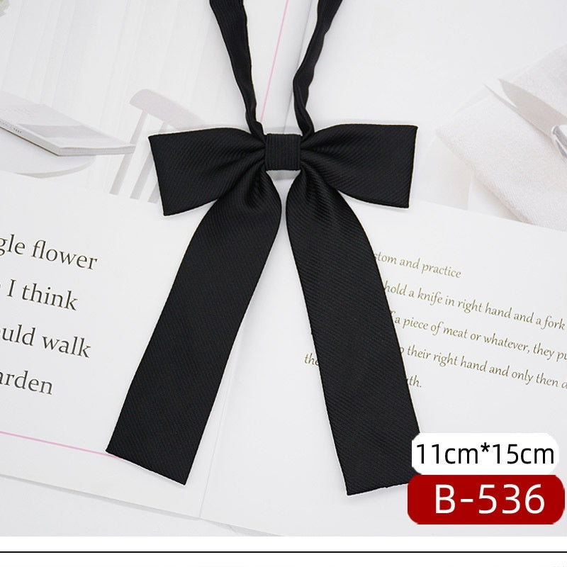 JK Tie Black Gray Plaid Striped Girl Bow 3e123a6d 57fb 4919 8ac5 0a580e49b0be trans