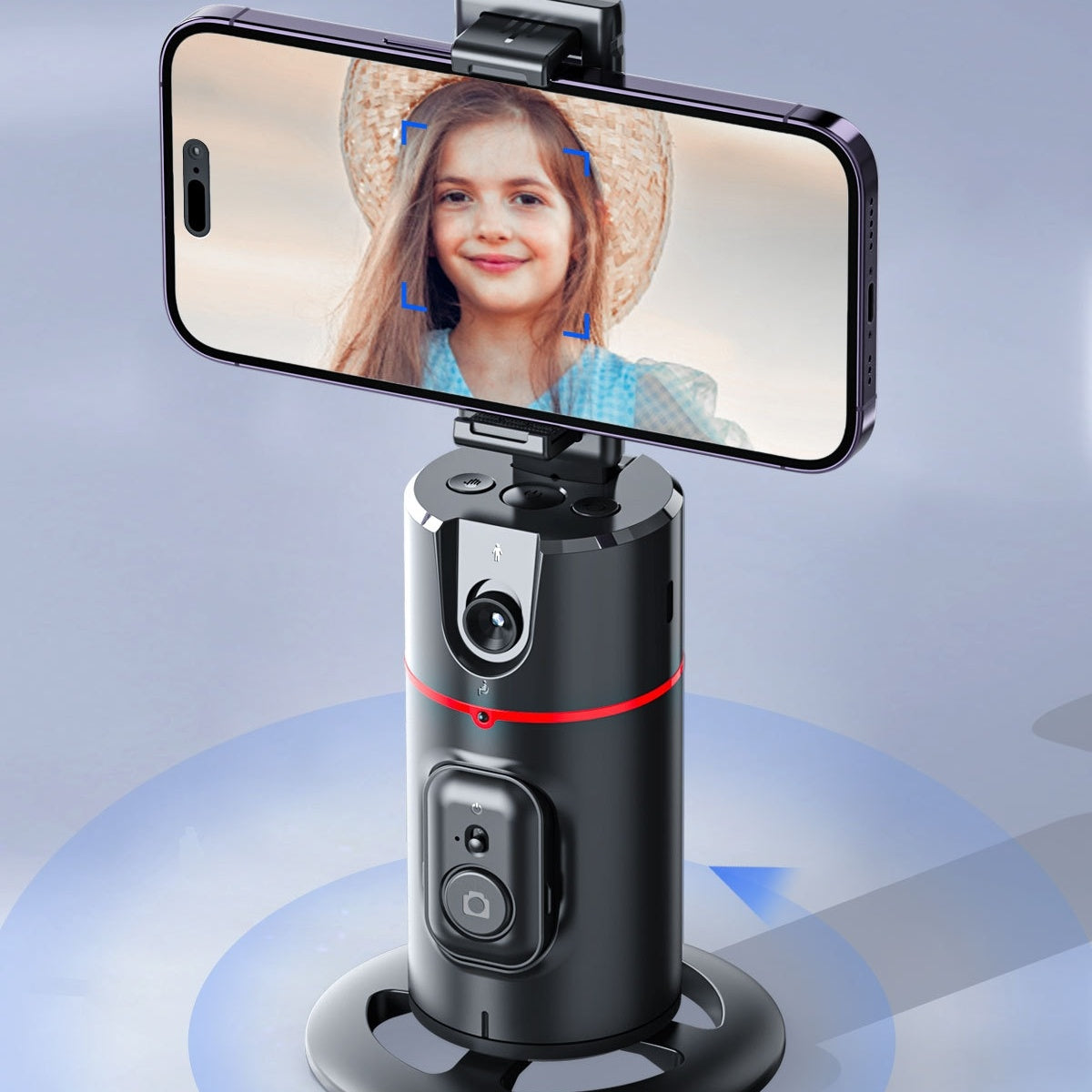 360 Degree Intelligent AI Facial Recognition Tracking And Tracking Stabilizer - 图片 7