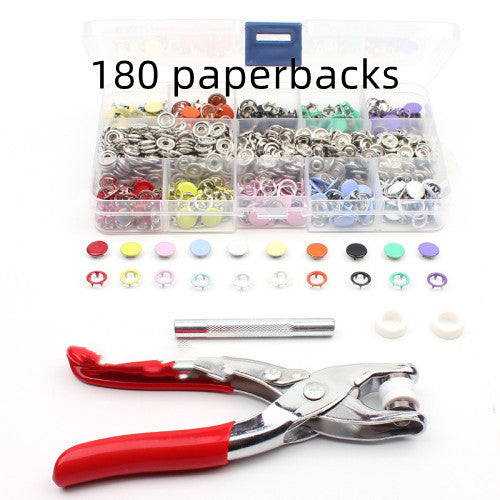 9.5MM Hollow Color Five Prong Button - HD Wireless Product #12