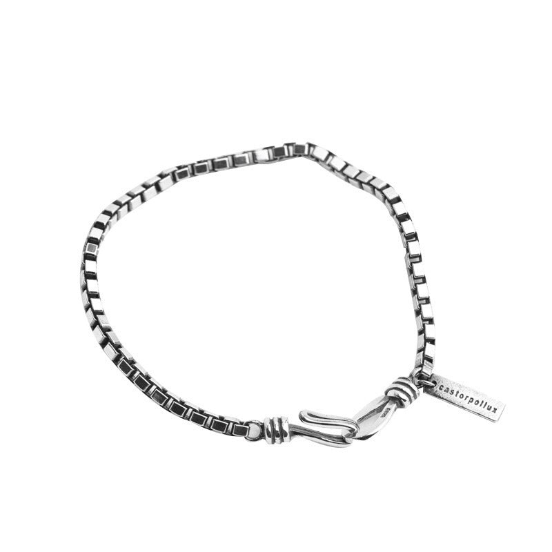 Silver Bracelet Female Couple Bracelet 3e1c8c49 9b51 4175 8543 37331887cef2