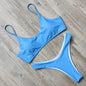 Women's Simple Clean Solid Color Bikini Swimsuit 3e39c1d1 e5f3 4084 8905 c692891c4d08