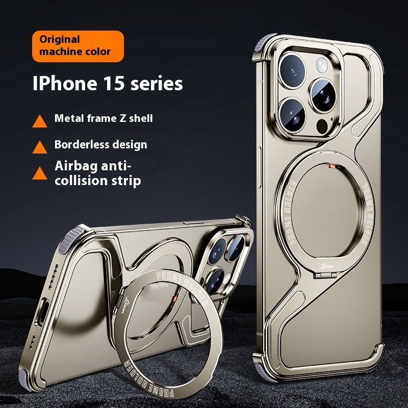 Z-type Metal Bracket Magnetic Phone Case 3e40eb1b df55 4950 8633 efdcbd5d2c5b
