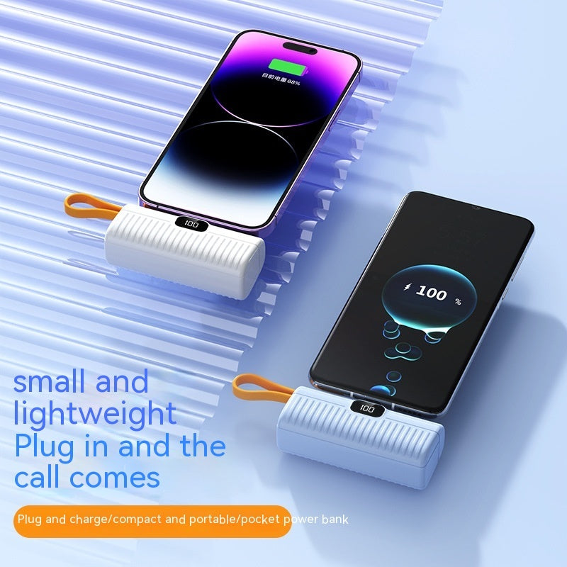 Power Bank Compact Portable Capsule Power Bank - 图片 2