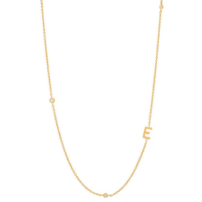18K Gold Plated 26 Letter Stainless Steel Necklace - HD Wireless Product #6