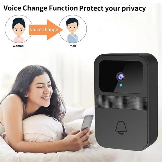 Intelligent Visual Doorbell Universal Doorbell Remote Home Monitoring surveillance video intercom high definition night visio