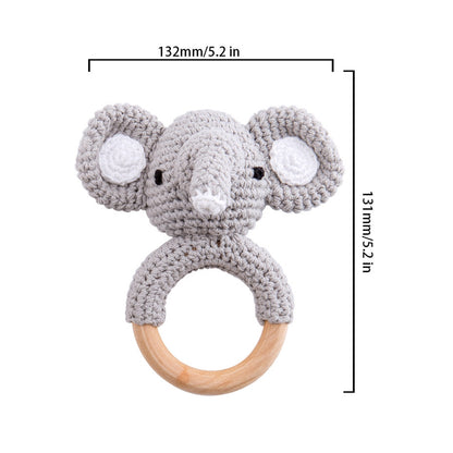 Baby Rattle Hand Woven Cartoon Animal Bracelet Newborn Soothing Doll 3e5affef f4b2 4657 8b3a 07a5879ca5dc