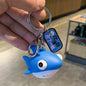 Cartoon Eye-popping Shark Keychain Bag Ornament 3e662573 a709 4719 a8d3 6d9d721c1fcf