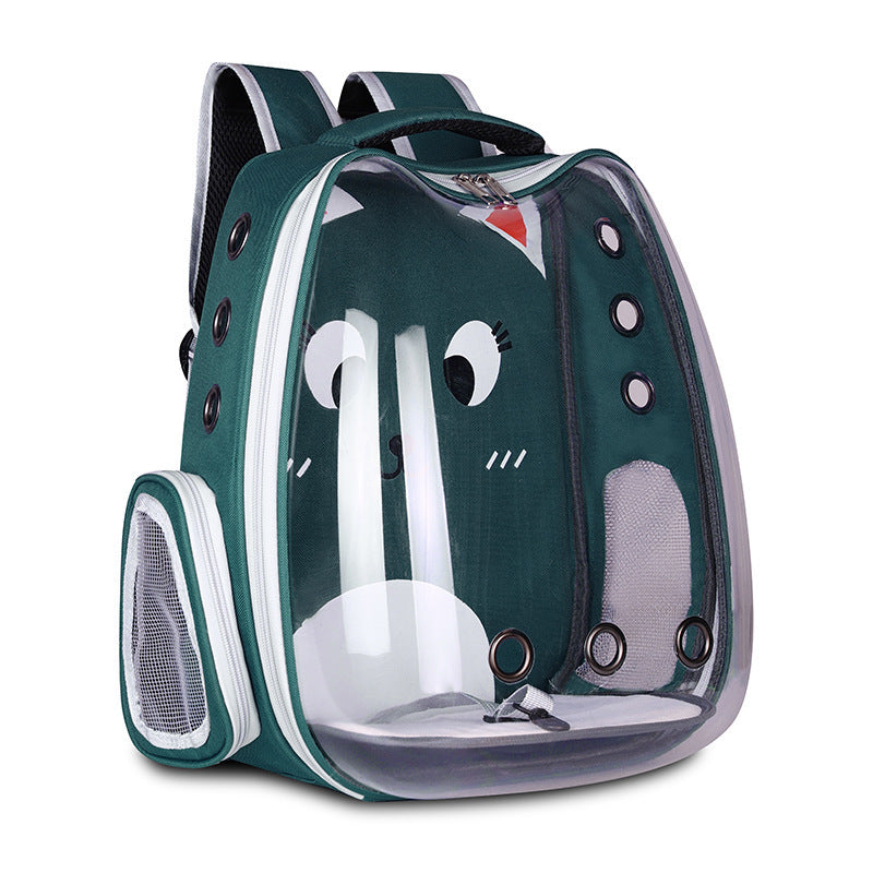 Pet Supplies Pet Backpack Convenient Pet Space Bag Breathable Shoulder Cat Bag Dog Bag 3e8afac7 86a5 4136 a80d 4d4c374ff608