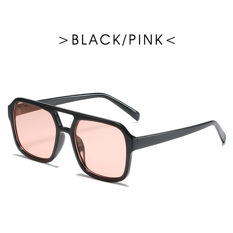 Square Double Beam Sunglasses Men And Women Retro Personality 3e972f2f 5123 49c1 b349 d5da3e4ee7d1