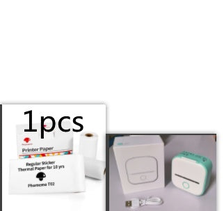 Portable Mini Thermal Label Printer Home Photo Printer Student Wrong Question Printer Bluetooth-compatible Mini Label Printer Price Tag - 图片 49