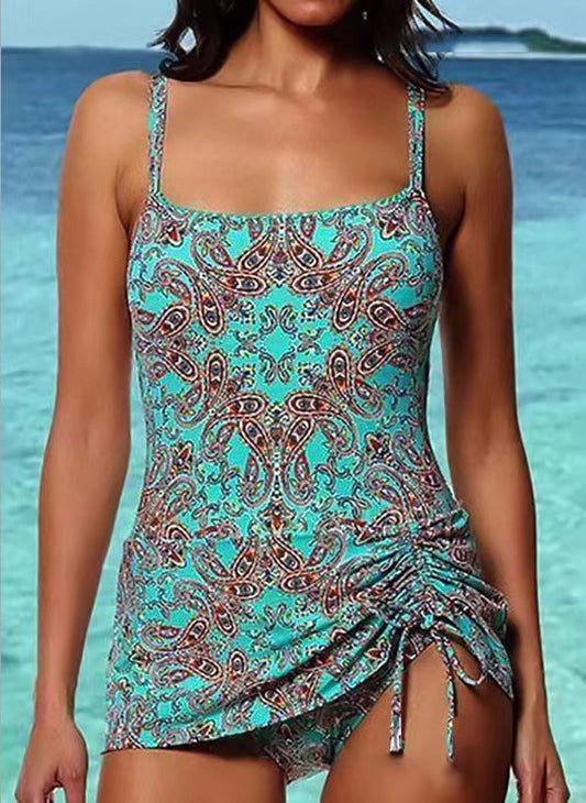 Women's European And American Tassel Split Swimsuit 3eb742a8 a91b 4dce af77 daf4a656eea4