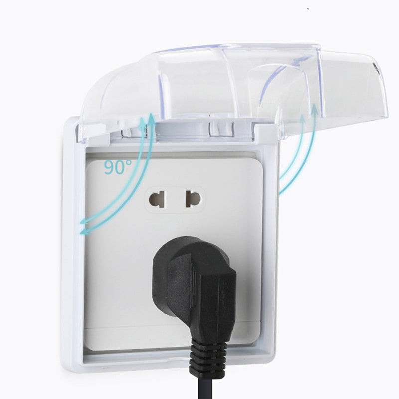 Waterproof Box Household Bathroom Adhesive Splash-proof Box Wall Switch Socket Protective Cover 3edb3f15 f36a 4f92 a4bc 454d4