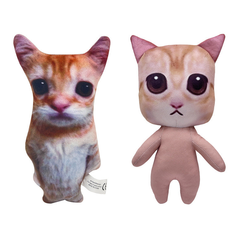 Simulation Internet Celebrity Paper Cat Plush Puppet And Doll 3ee5c723 5321 4808 ac6e 0e5479869e2d