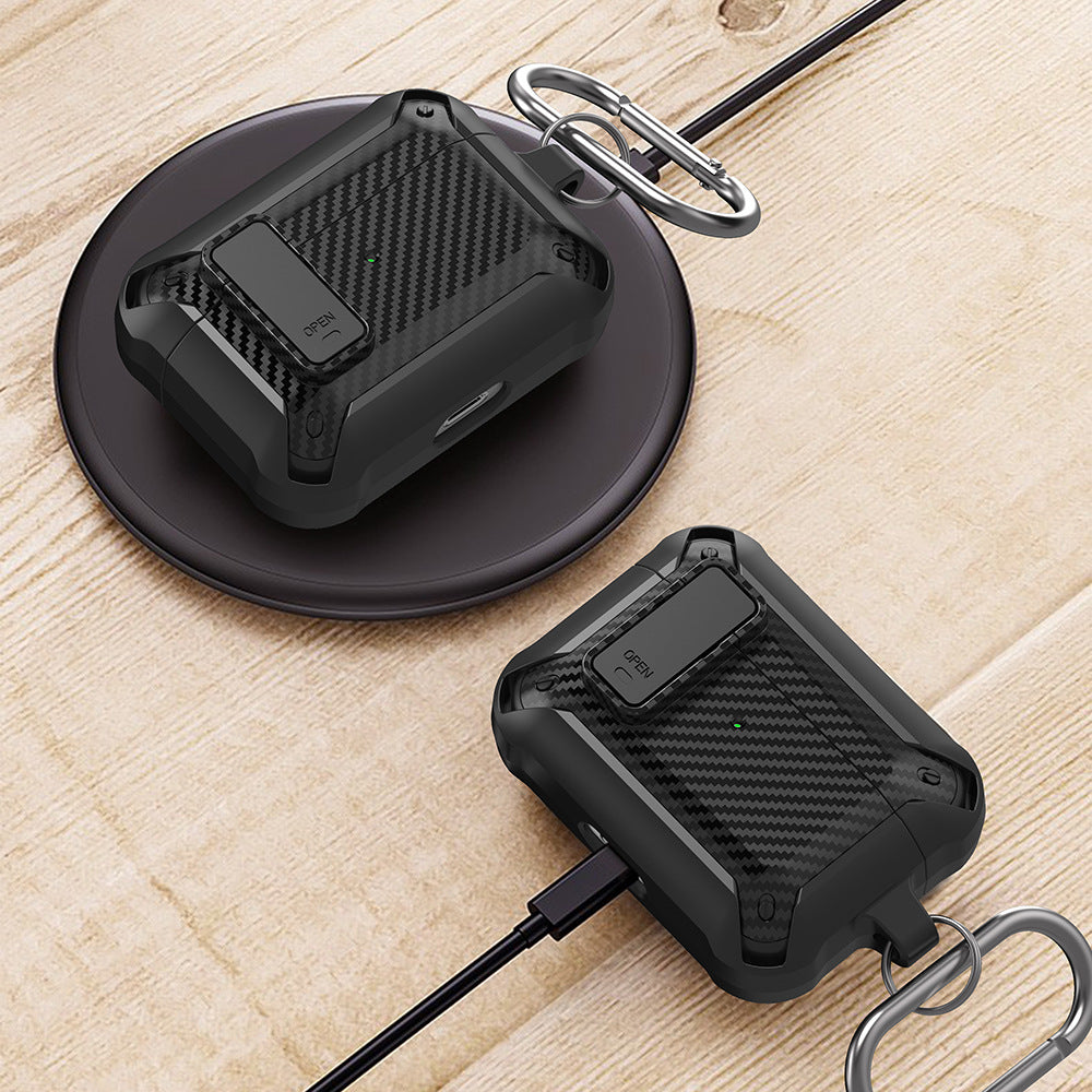 Headphone Case Carbon Fiber Pattern Buckle 3ef124c9 74a9 4b83 87cc 7ba4313aae4c
