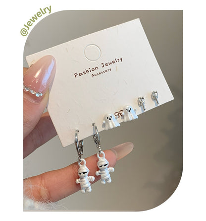Minimalist Personality Love Butterfly Ear Clip Suit Female