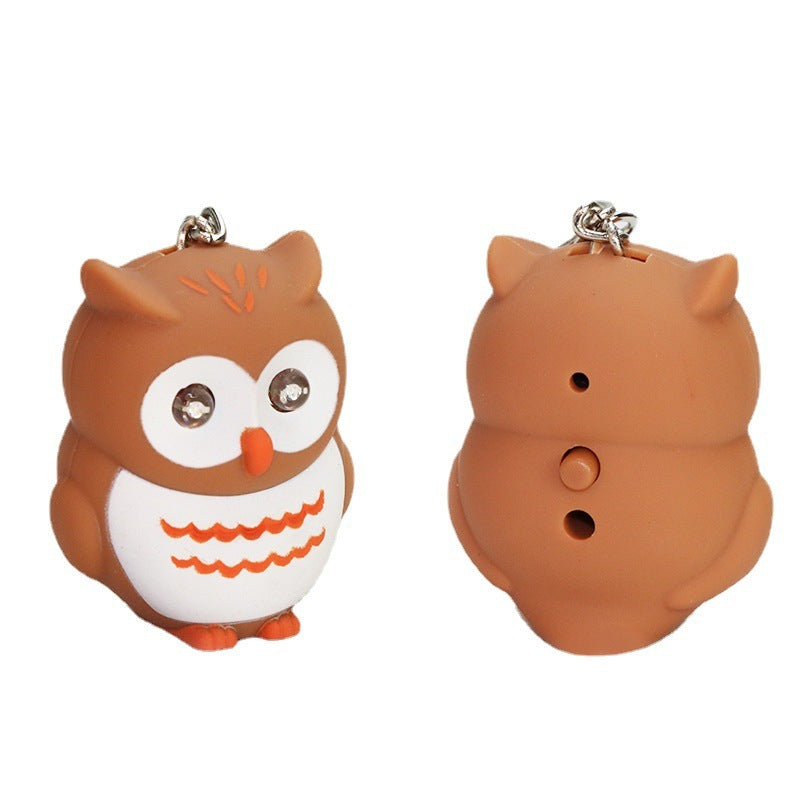 Luminous Sound Cartoon Owl Car Interior Design Accessories Keychain Pendant 3f0e8d5e 5c17 4059 aef3 c7c58c5ae62a