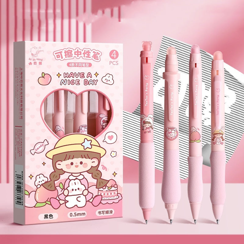 Good-looking Erasable Cartoon Press Gel Pen - 图片 9