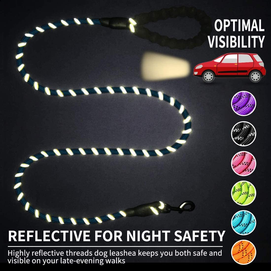 Small Medium Sized Pet Dog Luminous Leash Chain Puppies 3f20c878 3313 407c b730 43e395ffa10b